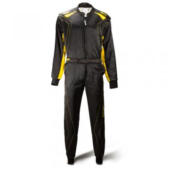Speed Kartoverall SILVERSTONE RS-2 schwarz/gelb Gr. XXL